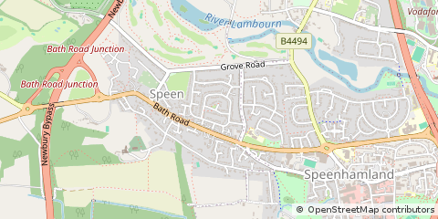 Map of Newbury