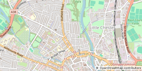 Map of Derby