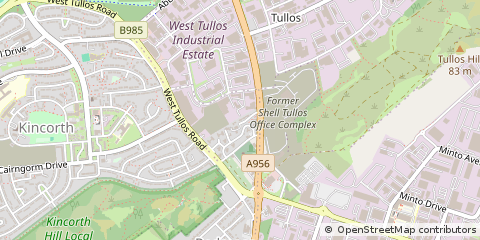 Map of Aberdeen