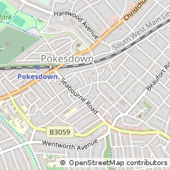 Map of Bournemouth
