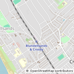 Map of Liverpool, Merseyside