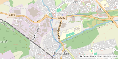 Map of Pontyclun