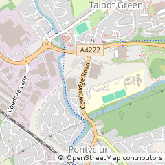 Map of Pontyclun