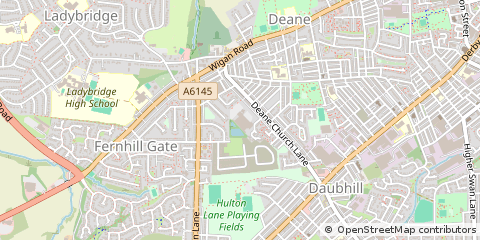 Map of Bolton