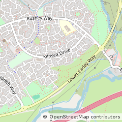 Map of Reading, Berkshire