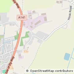 Map of March, Cambs
