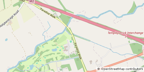 Map of Templepatrick