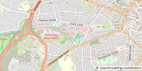 Map of Derby