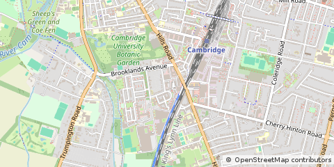 Map of Cambridge
