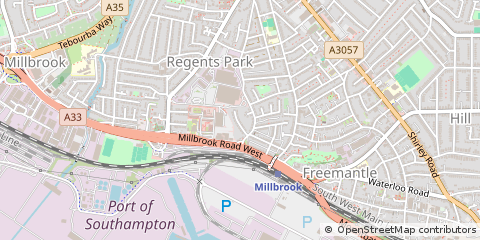 Map of Southampton