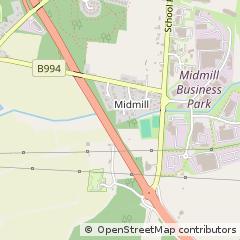 Map of Inverurie, Aberdeenshire