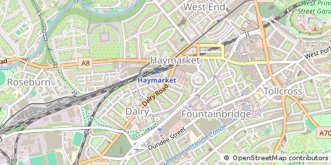 Map of Edinburgh