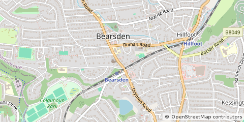 Map of Glasgow