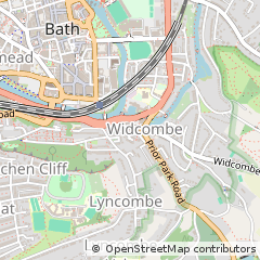 Map of Bath