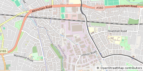 Map of Manchester