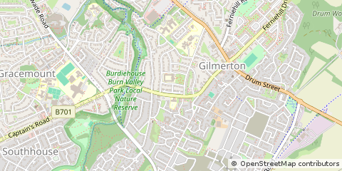Map of Edinburgh, Lothian