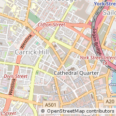 Map of Belfast