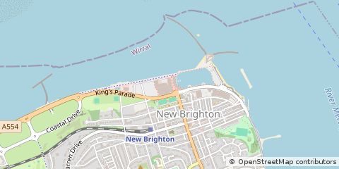 Map of Wallasey