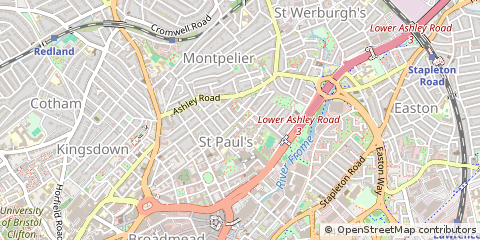 Map of Bristol