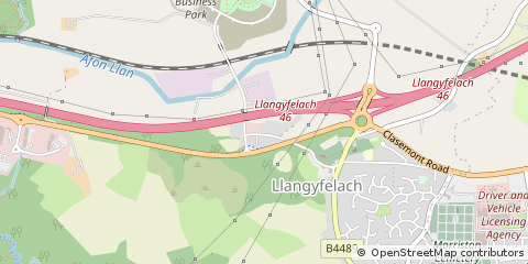 Map of Swansea