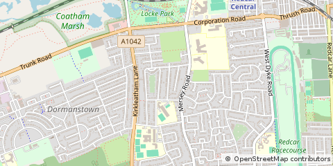 Map of Redcar