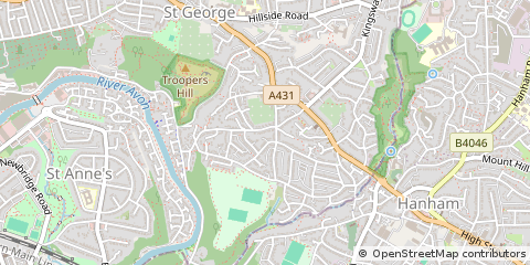 Map of Bristol