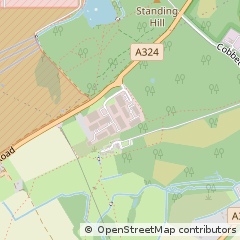 Map of Guildford, Surrey