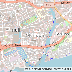 Map of North Humberside, East Yorkshire