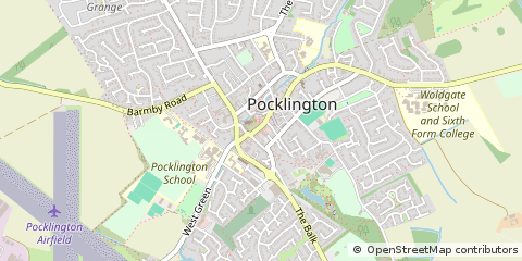 Map of York, East Yorkshire