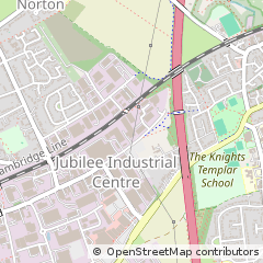 Map of Letchworth Garden City, Hertfordshire