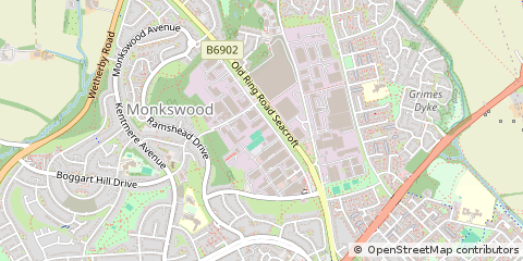 Map of Leeds