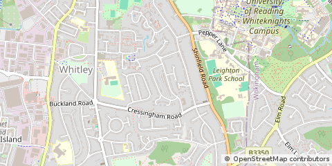 Map of Reading