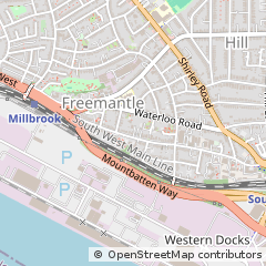 Map of Southampton