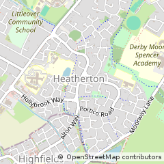 Map of Derby