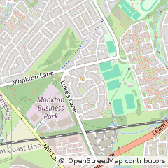 Map of Hebburn, Tyne and Wear