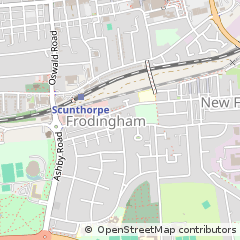 Map of Scunthorpe, North Lincolnshire