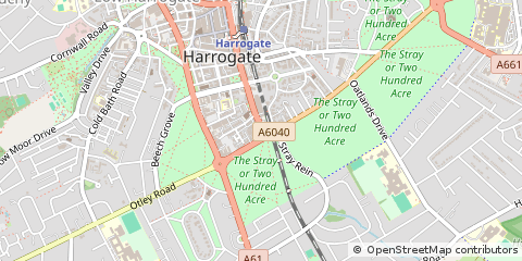 Map of Harrogate
