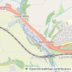 Map of Liskeard, Cornwall