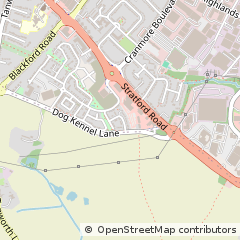 Map of Shirley