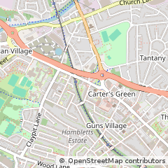 Map of West Bromwich, West Midlands