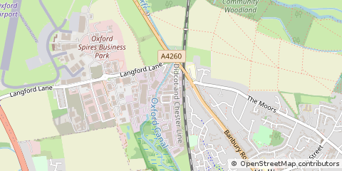 Map of Kidlington