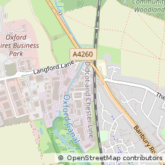 Map of Kidlington