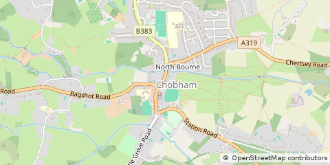Map of Woking