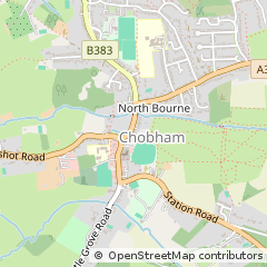 Map of Woking