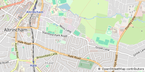 Map of Cheshire