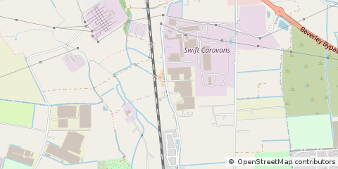 Map of Cottingham, East Yorkshire