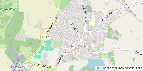 Map of Derby, Derbyshire