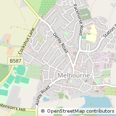 Map of Derby, Derbyshire