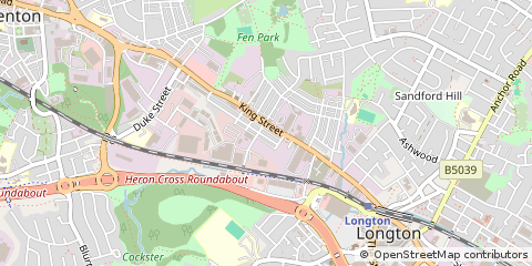 Map of Stoke-on-Trent