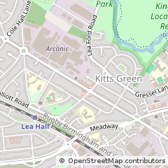 Map of Birmingham